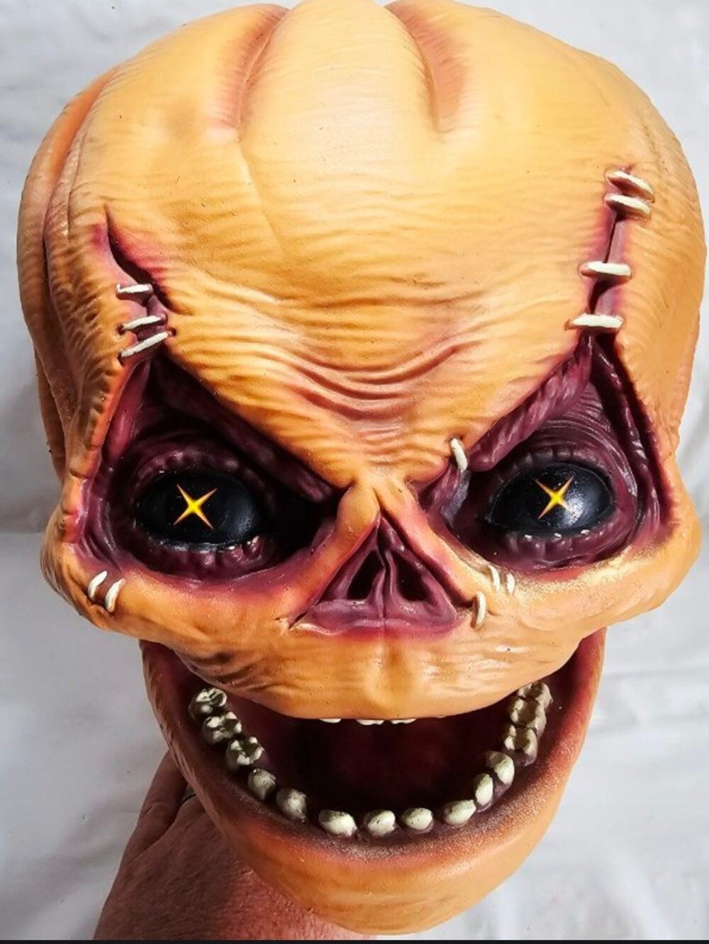 Unmasked Sam From Trick’r Treat 13" Full Latex Head Halloween Prop DIY Craft